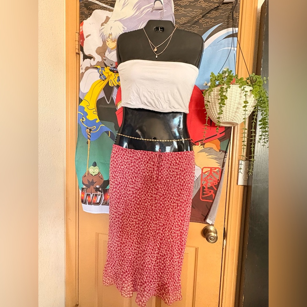 Floral Midi Skirt